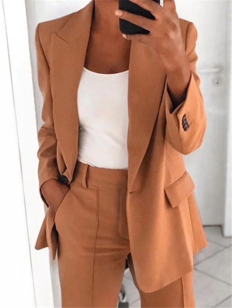 Aveline | Women's Tailored Blazer and Trousers Set