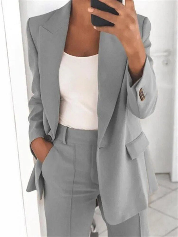Aveline | Women's Tailored Blazer and Trousers Set