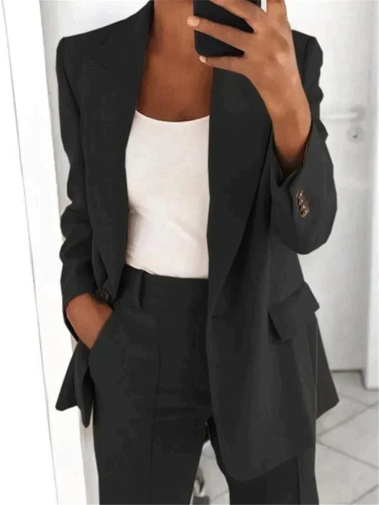 Aveline | Women's Tailored Blazer and Trousers Set