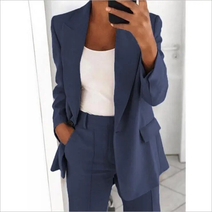 Aveline | Women's Tailored Blazer and Trousers Set