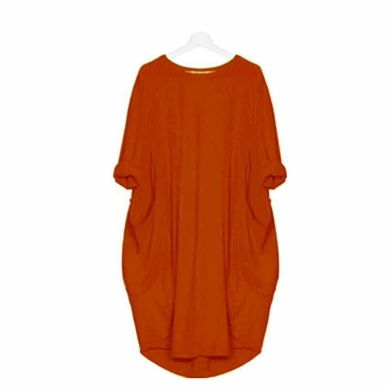 Ella | Women's Oversized Tunic Dress with Pockets