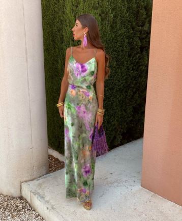 Bridget | Women's Off Shoulder Tie Dye Maxi Dress