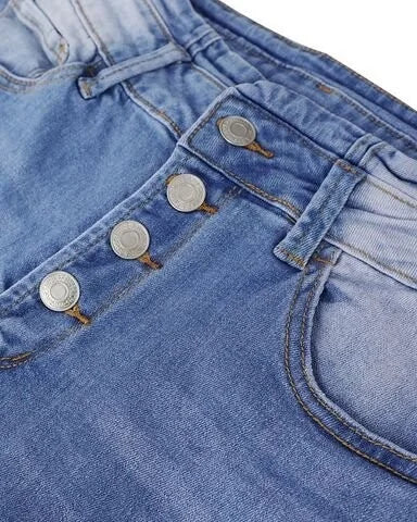 Linnea | Women's High Waisted Stretch Flared Denim Jeans