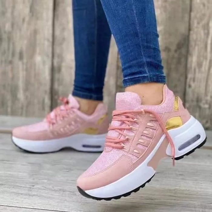 Thalora | Women's Supportive Walking Shoes with Chunky Sole