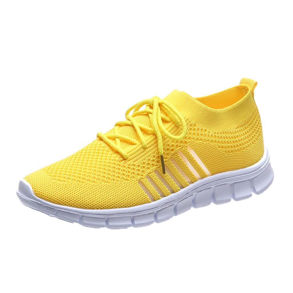Karen | Women’s Mesh Lace Up Sneakers with Thick Sole