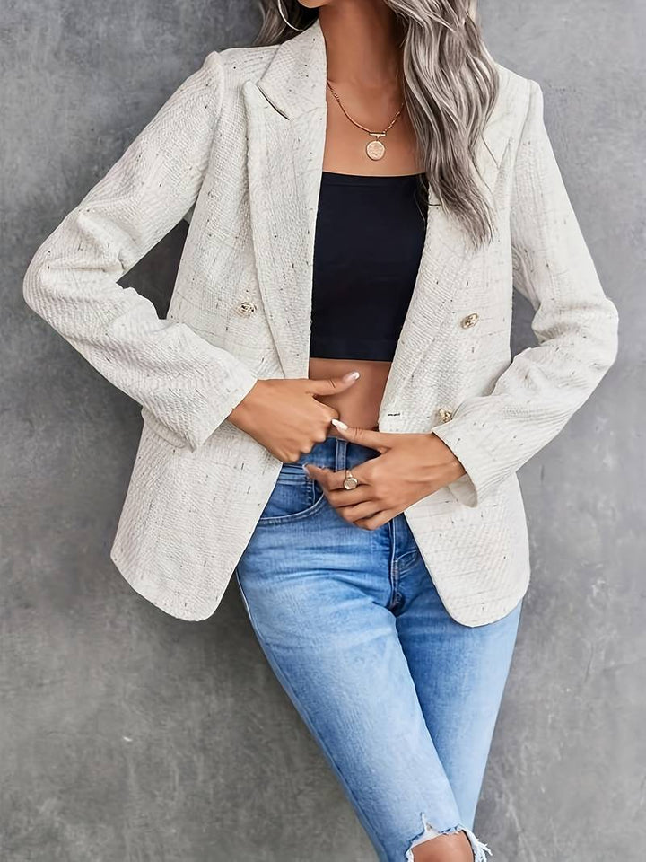 Amelia | Women’s Double-Breasted Blazer with Notch Lapel