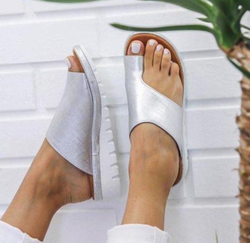 Hannah | Women's Platform Toe Loop Slide Sandals