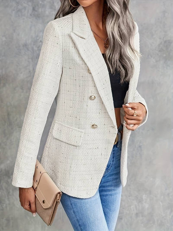 Amelia | Women’s Double-Breasted Blazer with Notch Lapel
