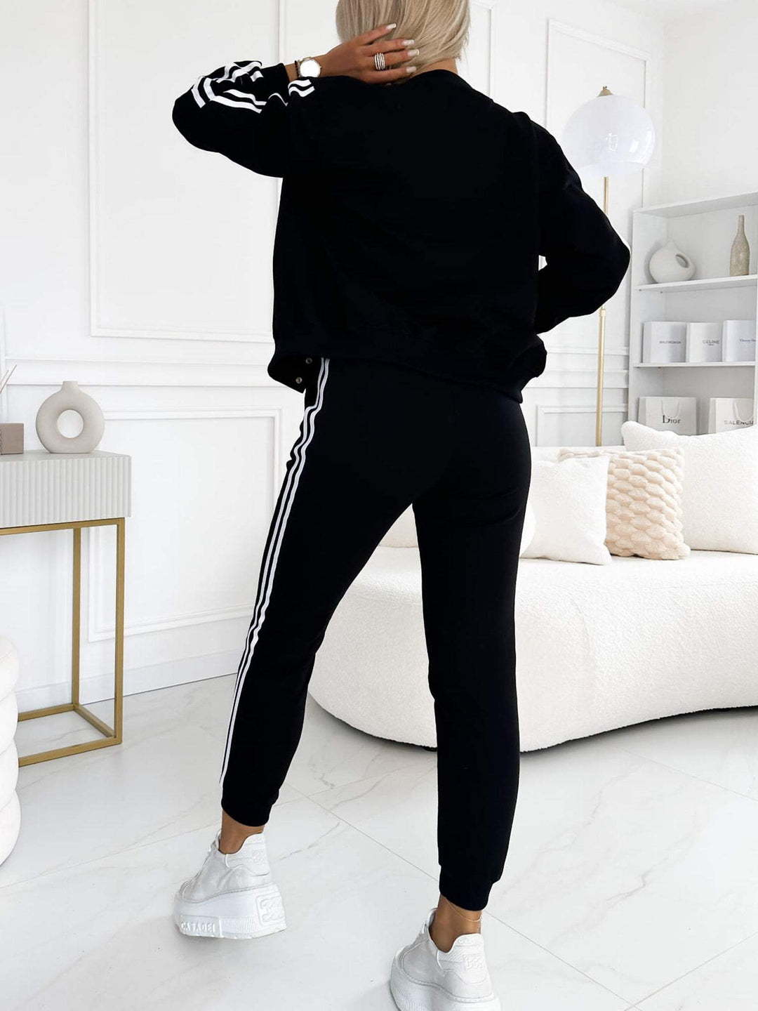 Freya | Women's Striped Three Piece Set
