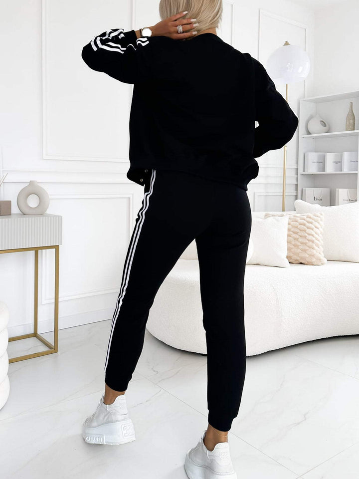 Freya | Women's Striped Three Piece Set