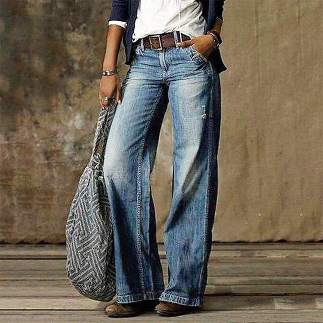 Arina | Women's High-Waisted Wide Leg Jeans