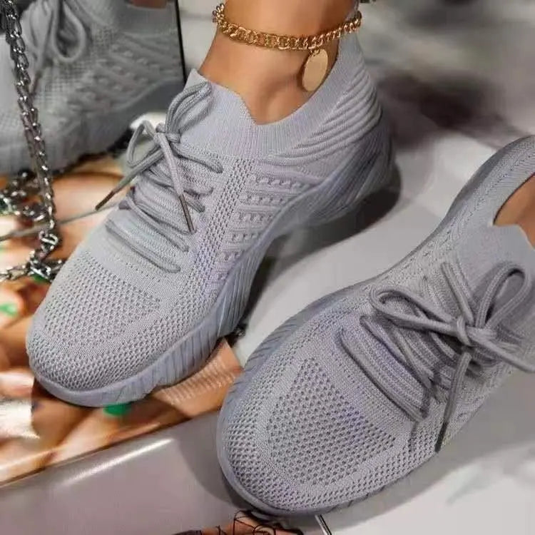 Lindsey | Women's Mesh Lace Up Sneakers