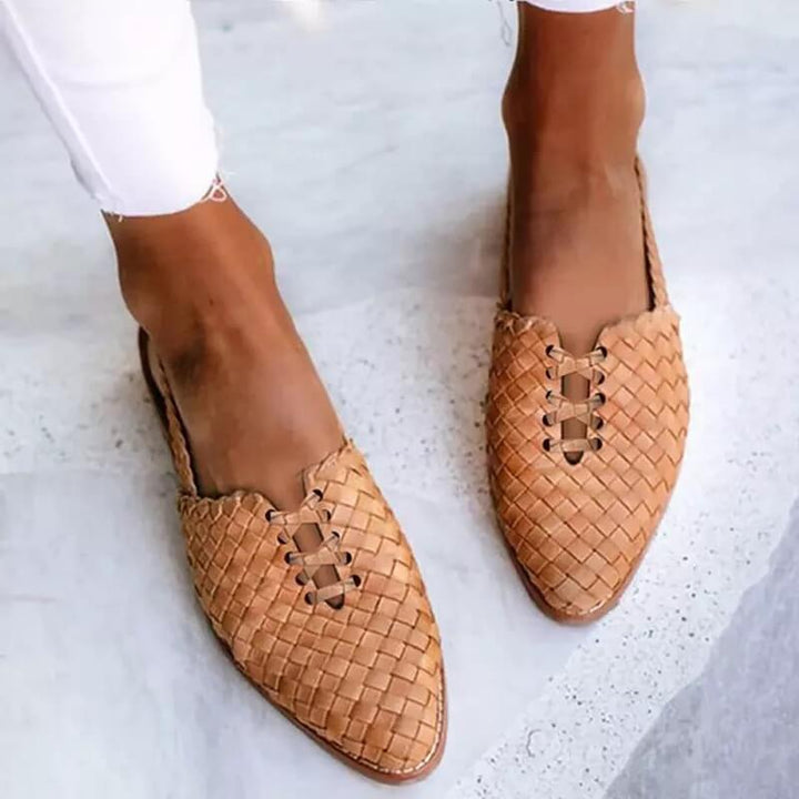 Patricia | Women's Chic Closed Toe Slip On Sandals