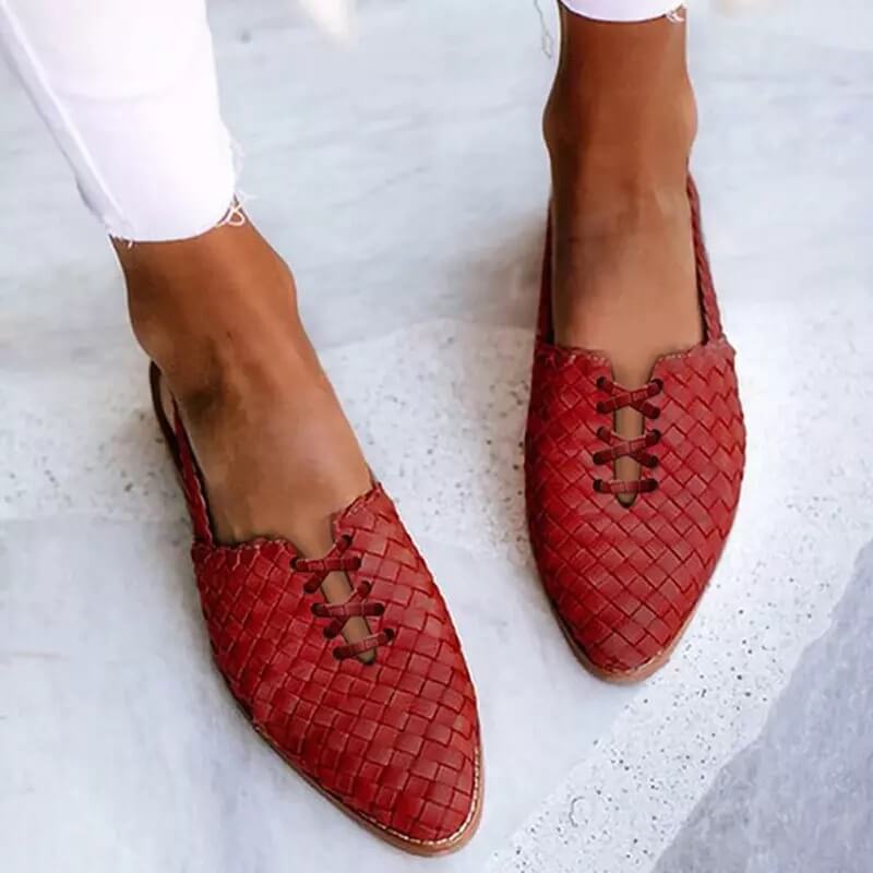 Patricia | Women's Chic Closed Toe Slip On Sandals