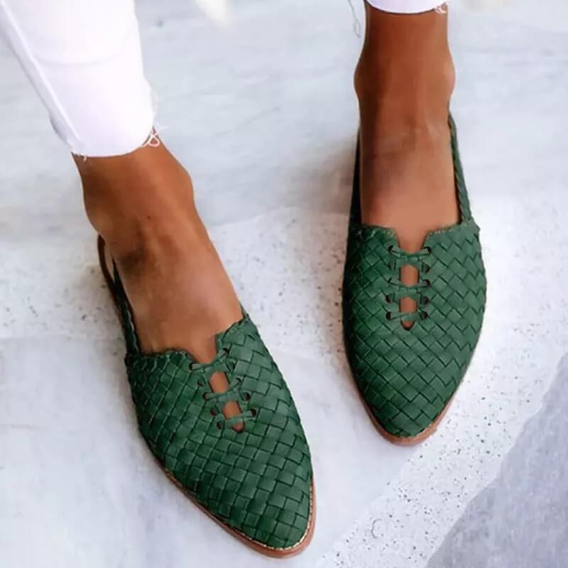 Patricia | Women's Chic Closed Toe Slip On Sandals