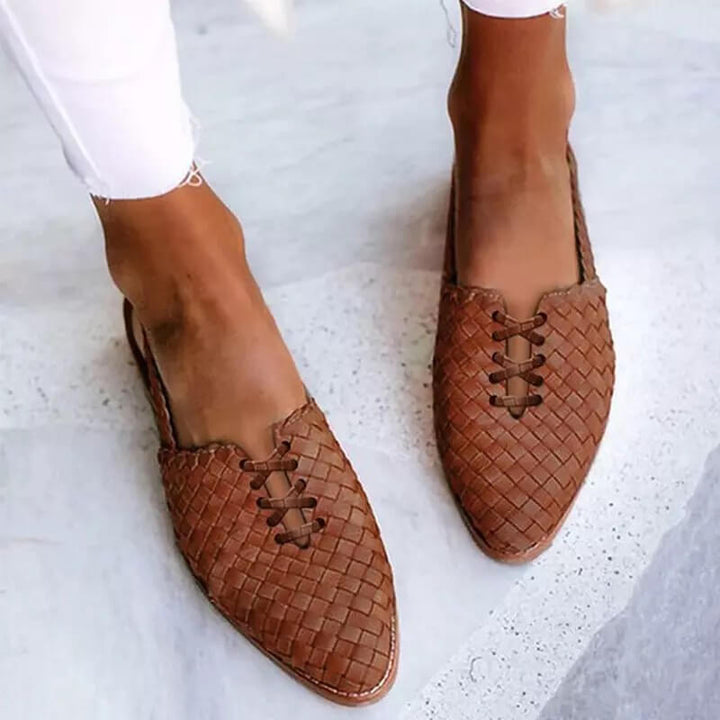 Patricia | Women's Chic Closed Toe Slip On Sandals