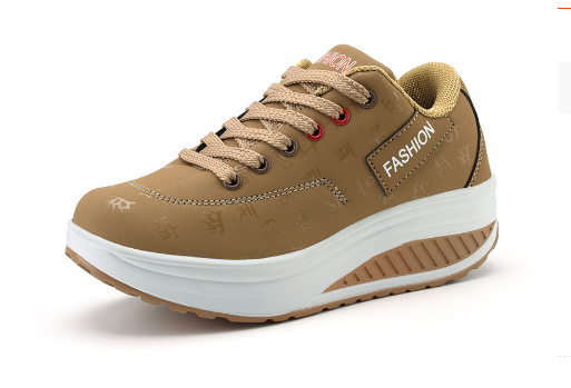 Shelby | Women's Sport Style Wedge Shoes with Lace Up