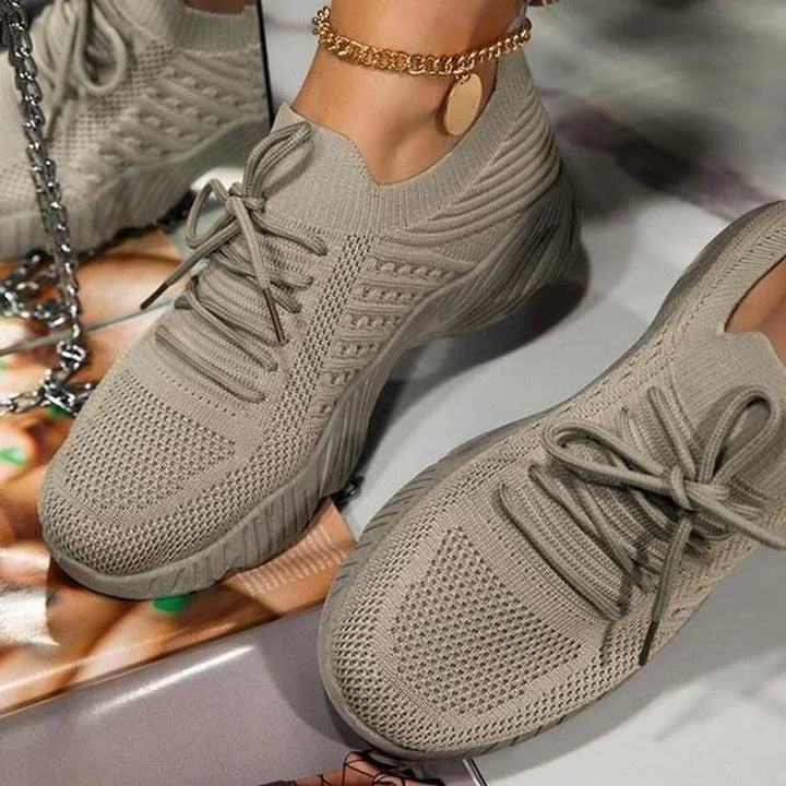 Lindsey | Women's Mesh Lace Up Sneakers