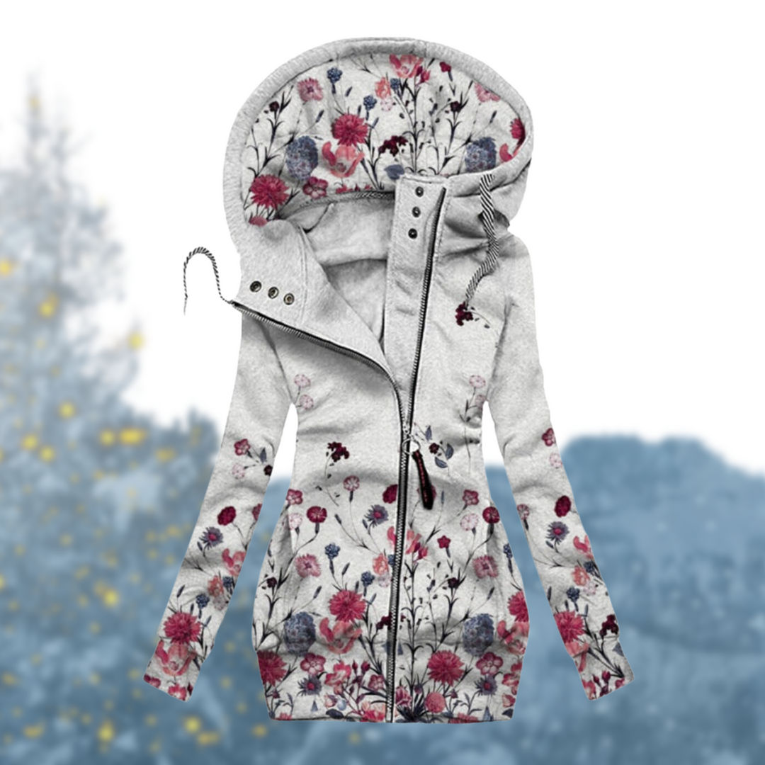 Celia | Women's Hooded Jacket with Prints