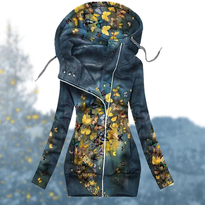 Celia | Women's Hooded Jacket with Prints