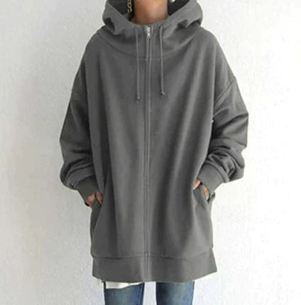Blair | Women's Oversized Full Zip Hoodie Jacket
