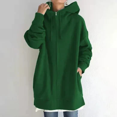 Blair | Women's Oversized Full Zip Hoodie Jacket