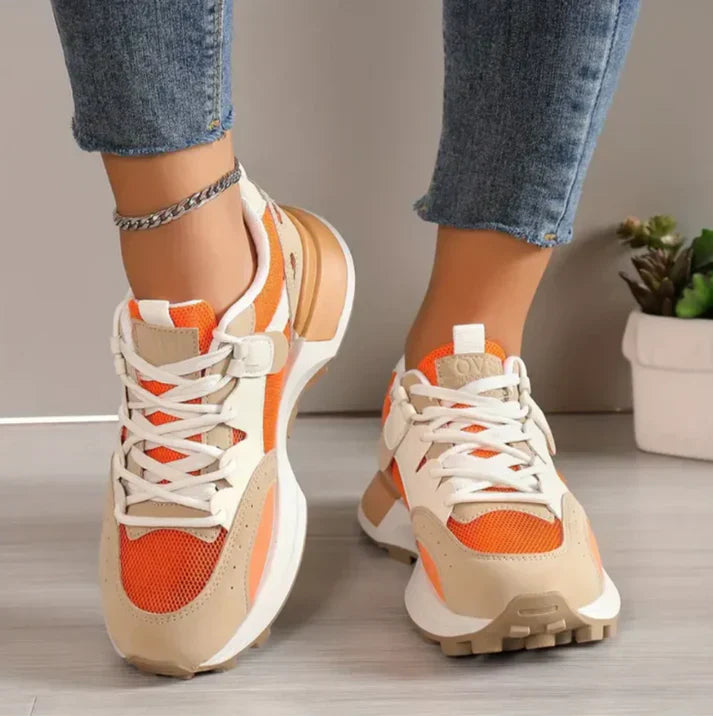 Mia | Women's Casual Colorblock Chunky Sneakers