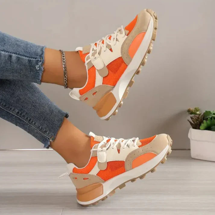 Mia | Women's Casual Colorblock Chunky Sneakers