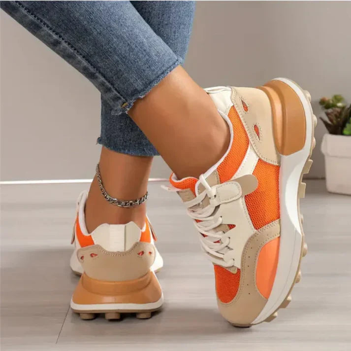 Mia | Women's Casual Colorblock Chunky Sneakers