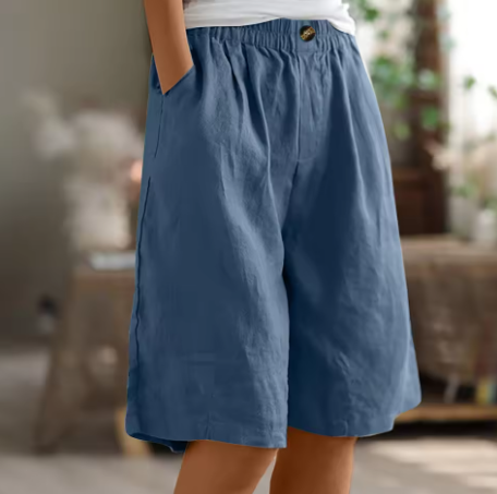 Leah | Women's Casual Wide Leg Bermuda Shorts