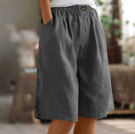 Leah | Women's Casual Wide Leg Bermuda Shorts