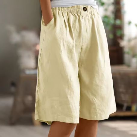 Leah | Women's Casual Wide Leg Bermuda Shorts
