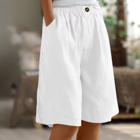 Leah | Women's Casual Wide Leg Bermuda Shorts