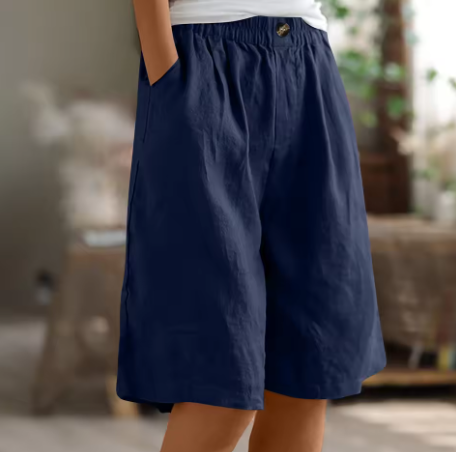 Leah | Women's Casual Wide Leg Bermuda Shorts