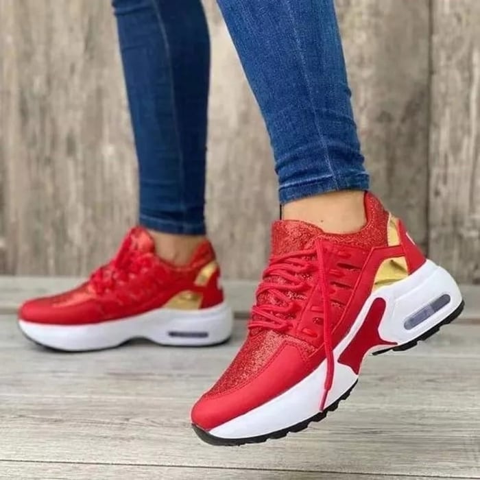 Thalora | Women's Supportive Walking Shoes with Chunky Sole
