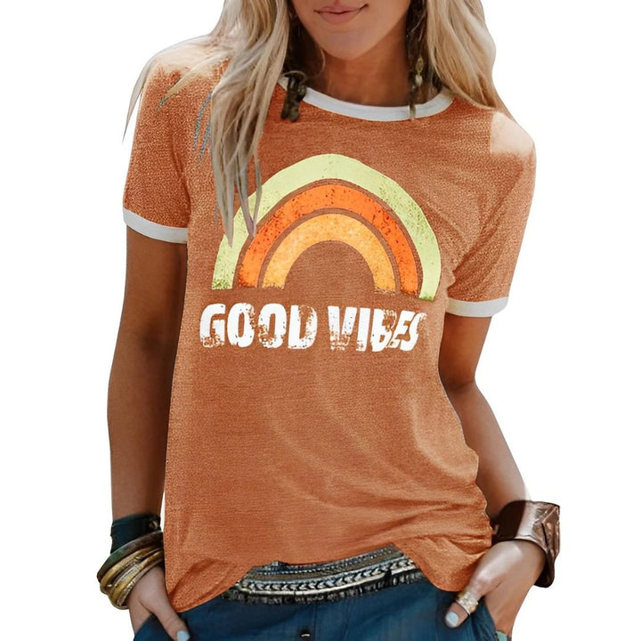 Eloise | Women's Vintage Short Sleeve Printed T-Shirt