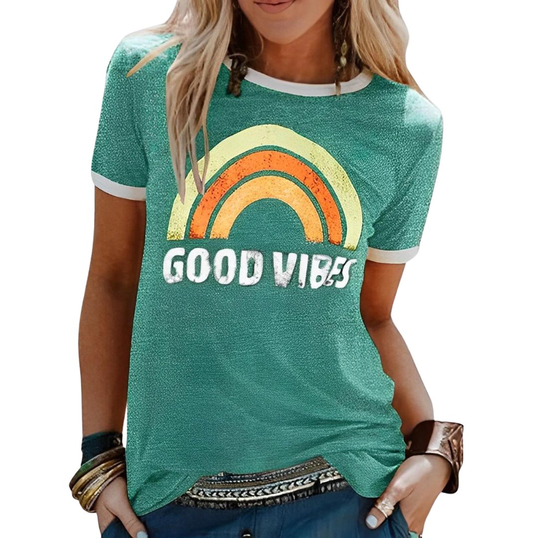 Eloise | Women's Vintage Short Sleeve Printed T-Shirt