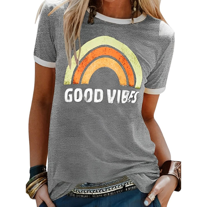 Eloise | Women's Vintage Short Sleeve Printed T-Shirt
