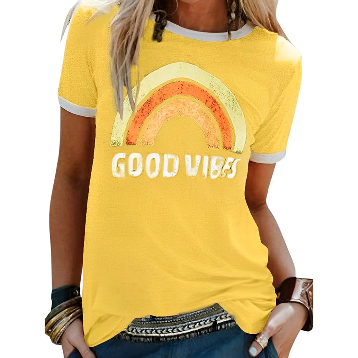 Eloise | Women's Vintage Short Sleeve Printed T-Shirt