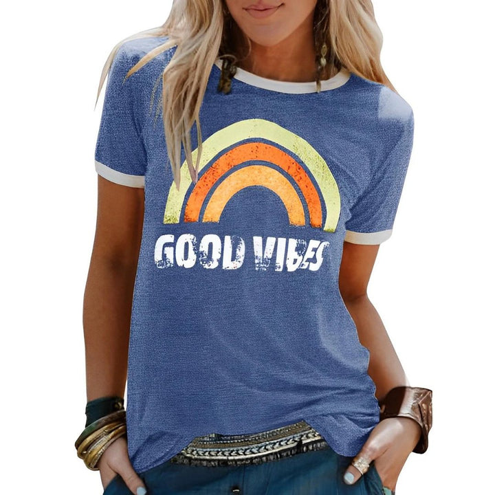 Eloise | Women's Vintage Short Sleeve Printed T-Shirt