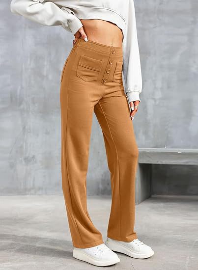 Tallie | Women's High Waisted Wide Leg Pants