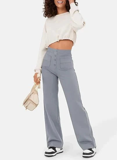 Tallie | Women's High Waisted Wide Leg Pants