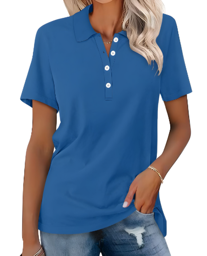Katie | Women's Classic Short Sleeves Pique Polo Shirt