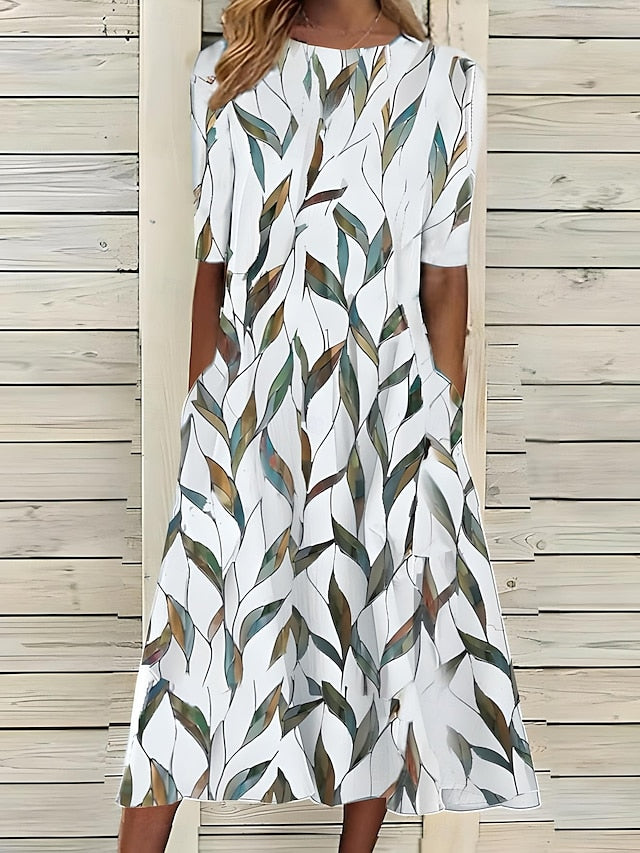 Jossie | Women's Floral A-Line Swing Dress
