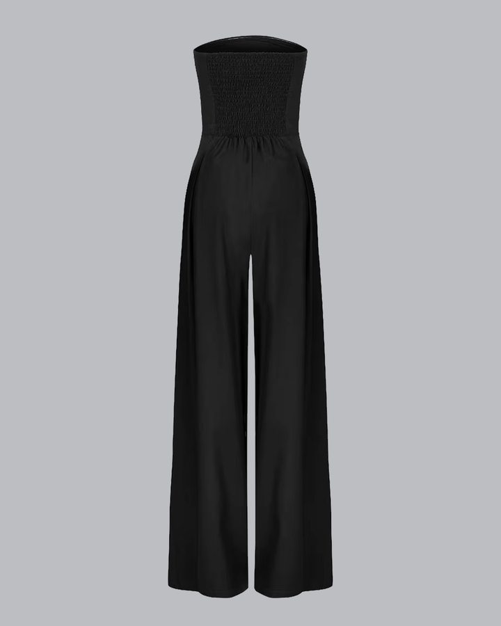 Harlene | Women's Strapless Jumpsuit with Pockets